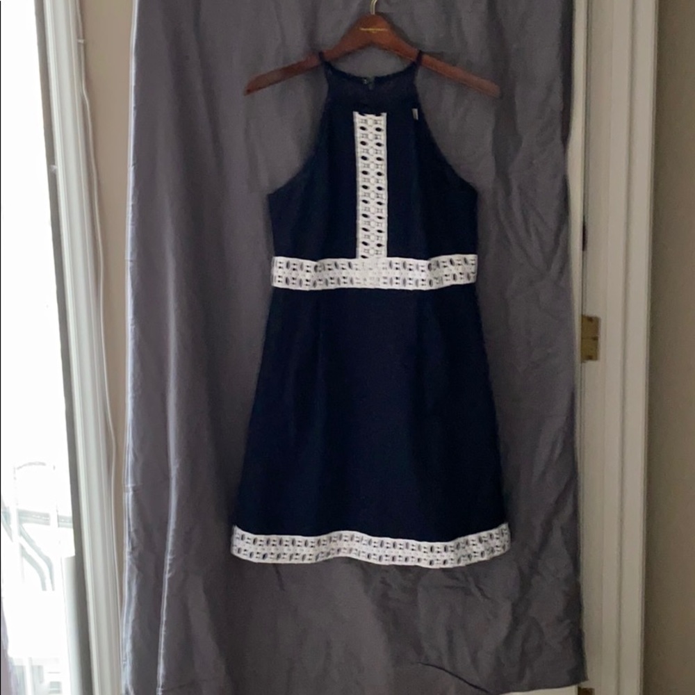 Michael Kors embroidered dress